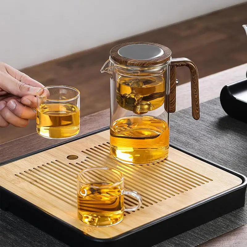 Glass Tea Pot Kettle Infuser
