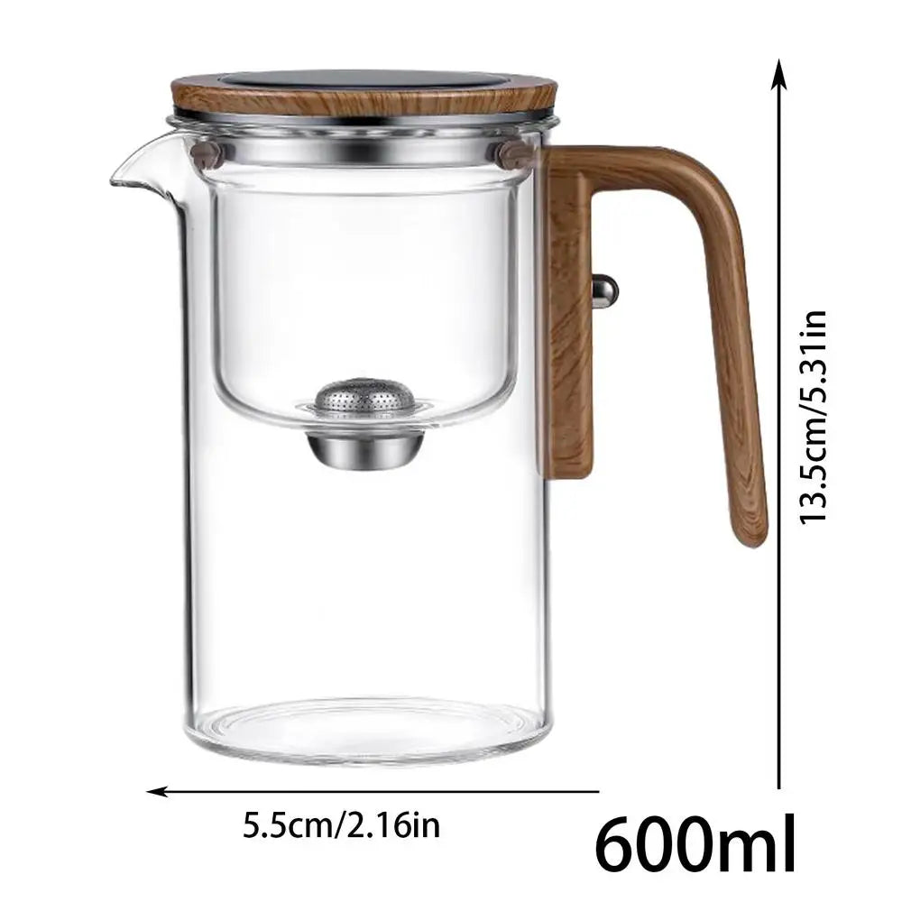 Glass Tea Pot Kettle Infuser
