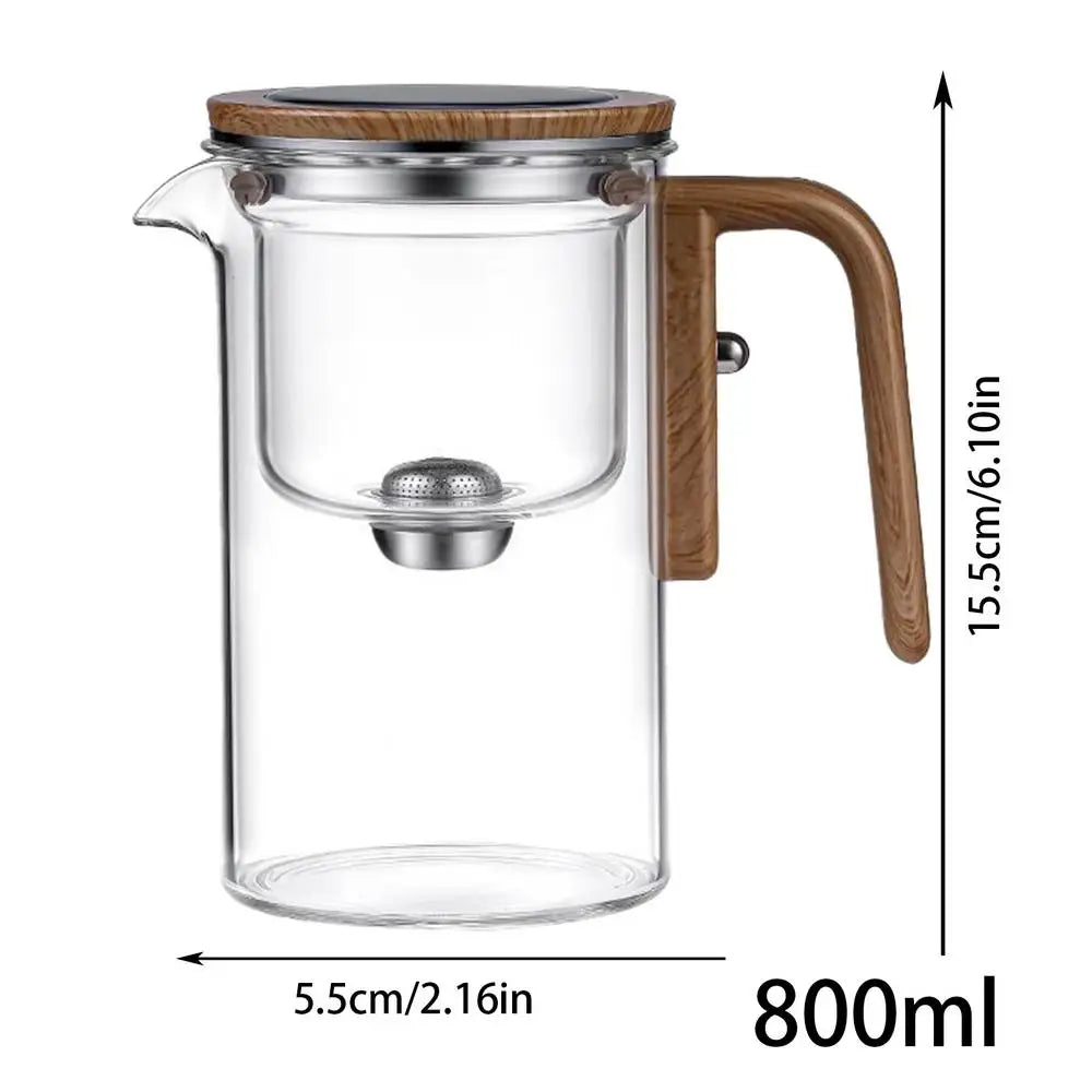 Glass Tea Pot Kettle Infuser