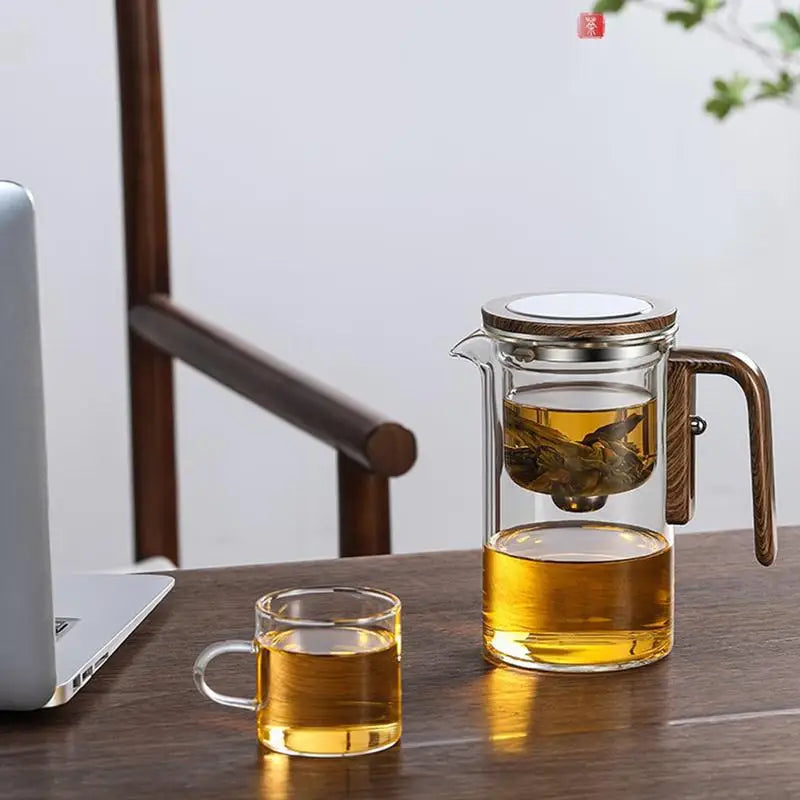 Glass Tea Pot Kettle Infuser